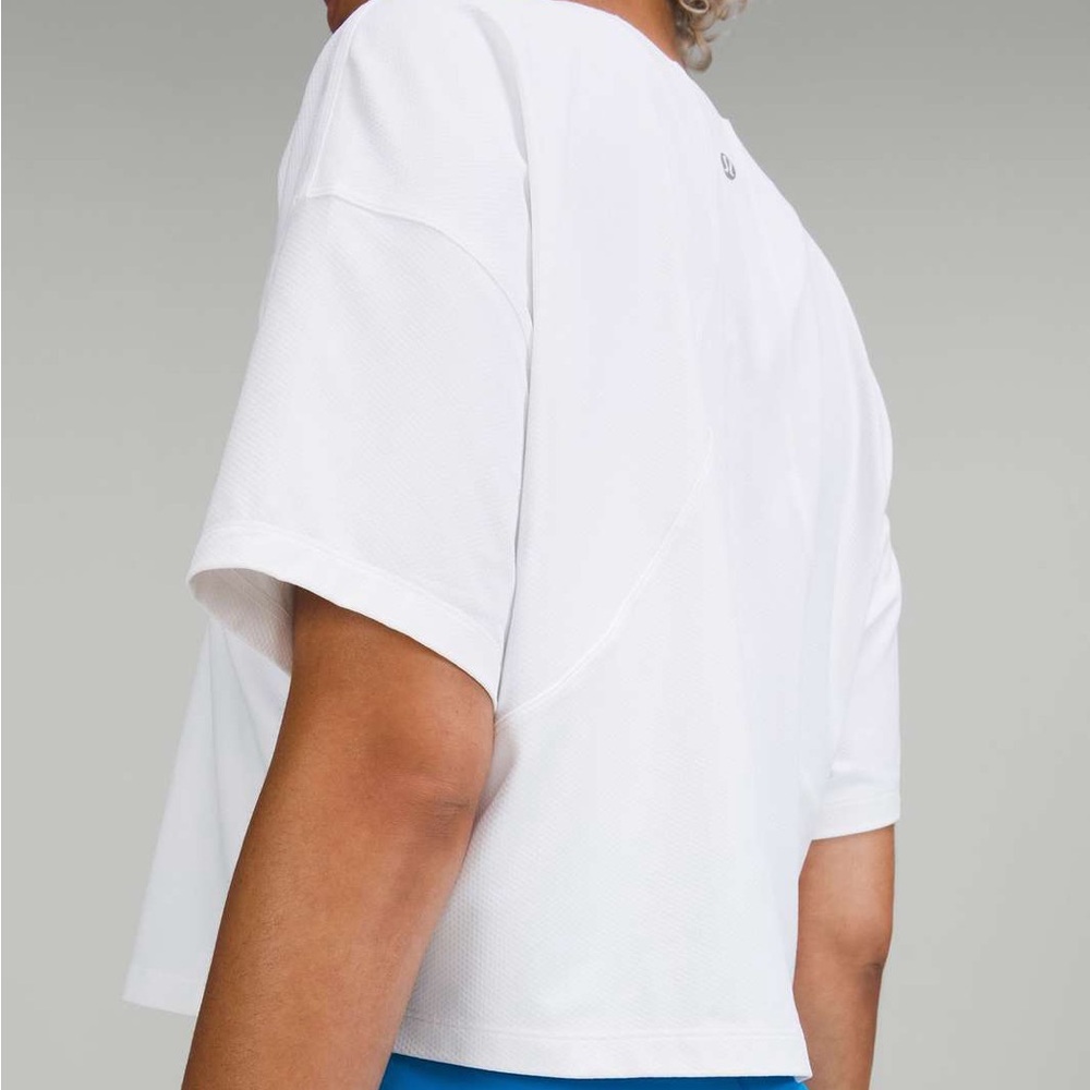 lululemon athletica White Crop Top - Picture 3 of 8